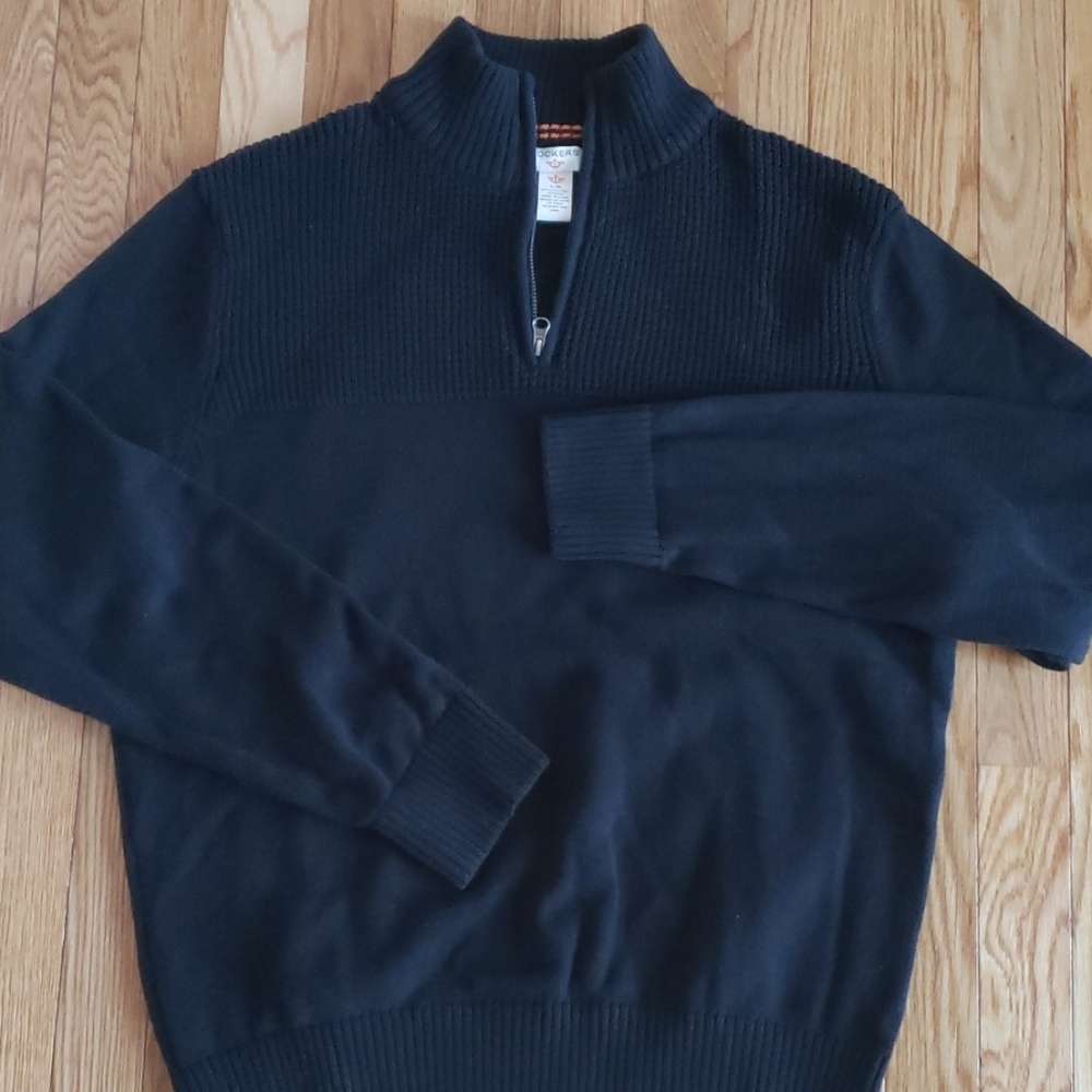 Dockers quarter zip mock neck sweater